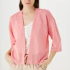 Gilet rose