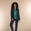 Pantalon bleu marine