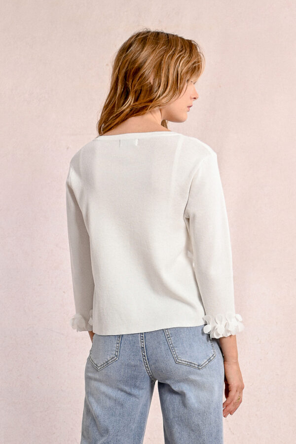 Cardigan blanc – Image 3