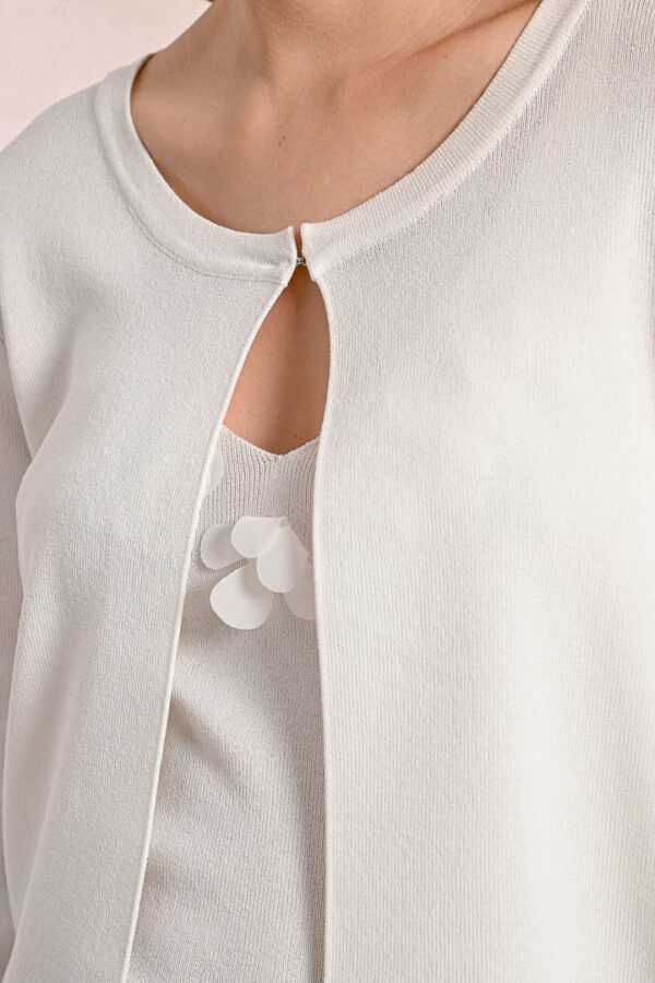 Cardigan blanc – Image 4