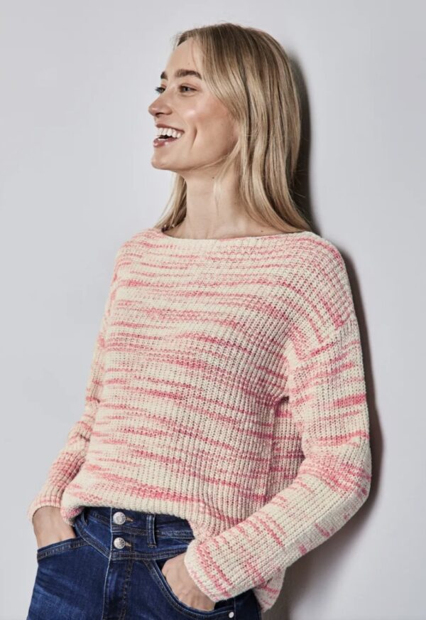 Pull en maille avec motif