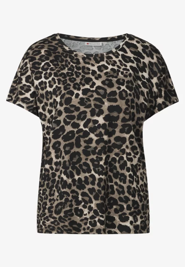 T-shirt à motif léopard – Image 4