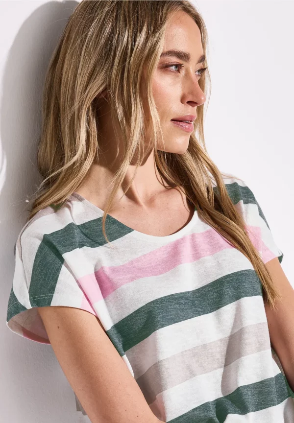 T-shirt à rayures