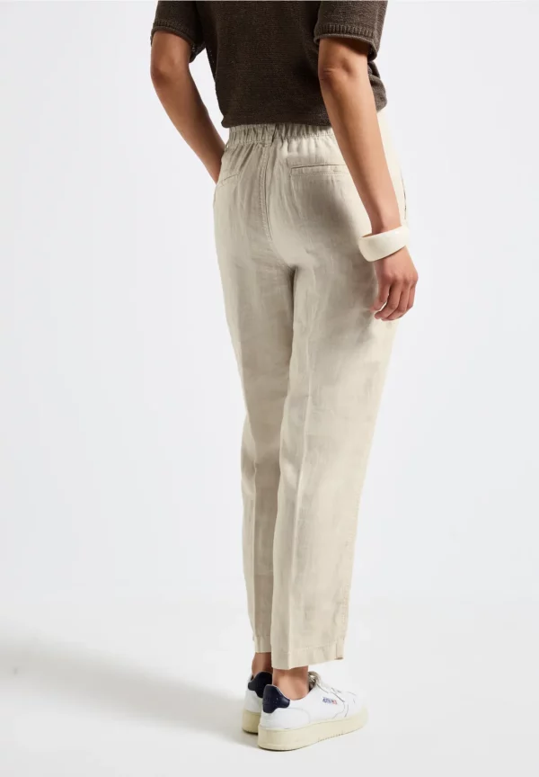 Chino en lin, coupe décontractée – Image 3
