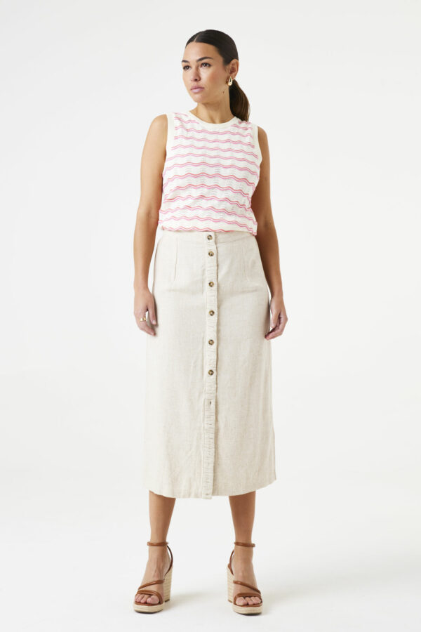 Top blanc cassé – Image 3