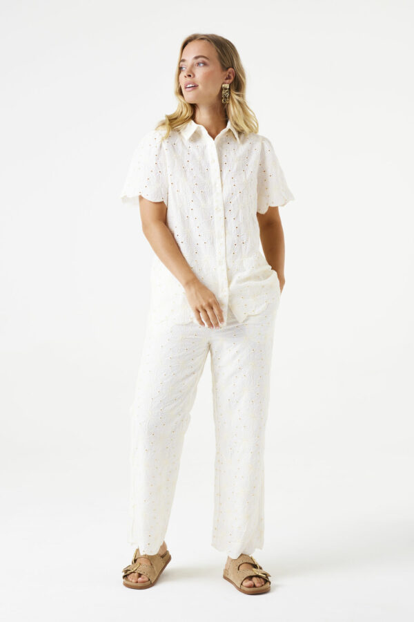 Pantalon blanc cassé