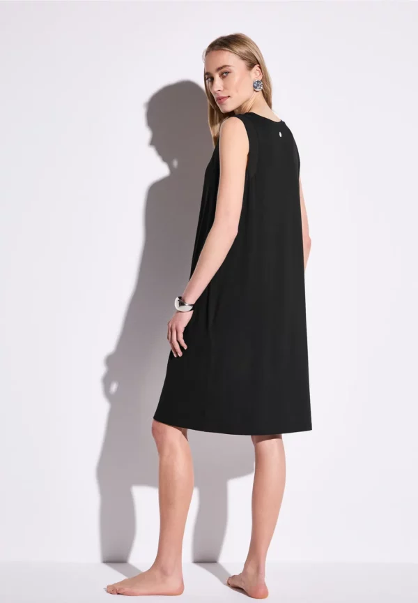 Robe avec détail en mousseline – Image 3
