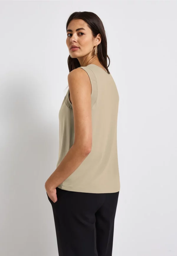 Top avec détails en mousseline – Image 4