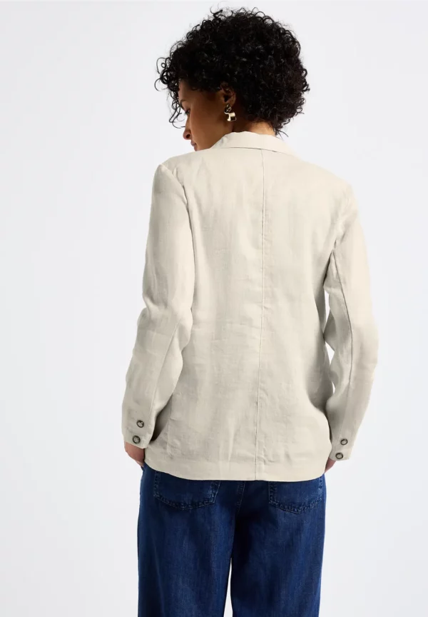 Long blazer en lin – Image 3