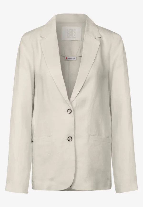 Long blazer en lin – Image 4