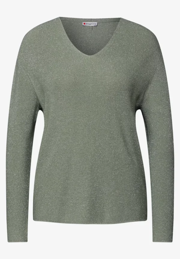 Pull irisé kaki – Image 4