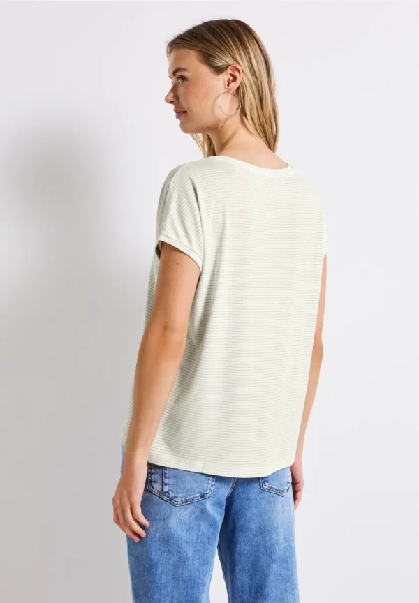 T-shirt à rayures scintillantes – Image 3