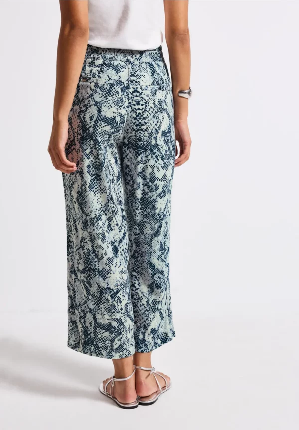 Pantalon Wide Legs à motifs – Image 4