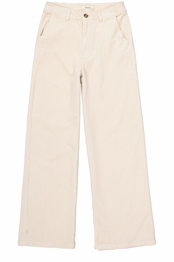 Pantalon en velours côtelé blanc cassé – Image 5