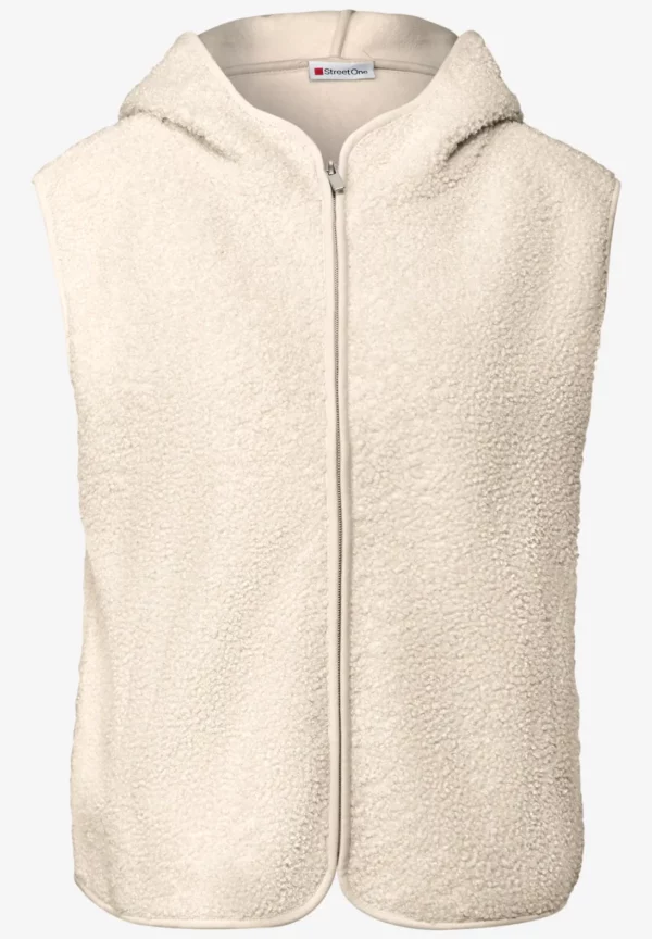 LTD QR teddy vest w.hoody – Image 4