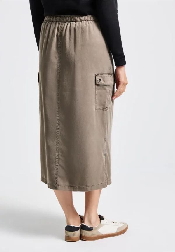 Jupe cargo au look délavé – Image 3