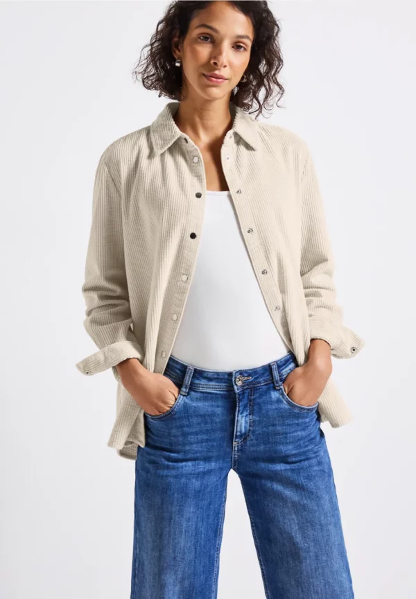 LTD QR Corduroy longblouse w p – Image 3
