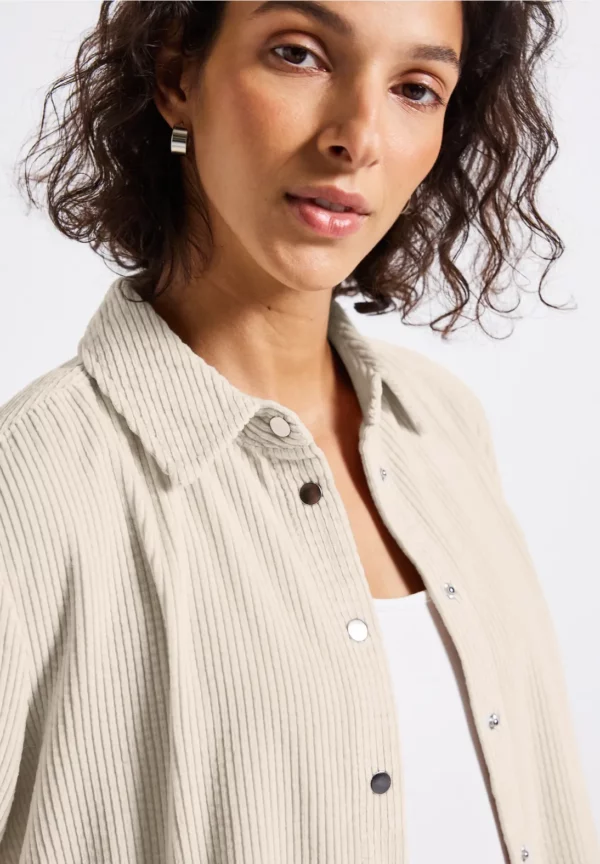 LTD QR Corduroy longblouse w p – Image 2