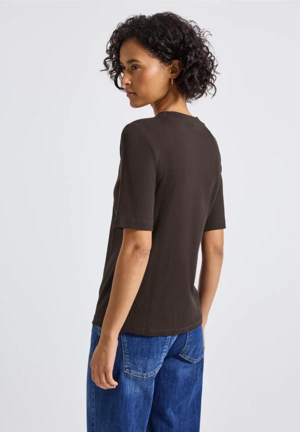 T-shirt à structure côtelée – Image 3