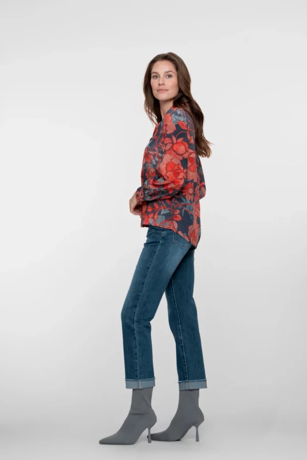 Jeans slim fit avec jambes pliées – Image 2