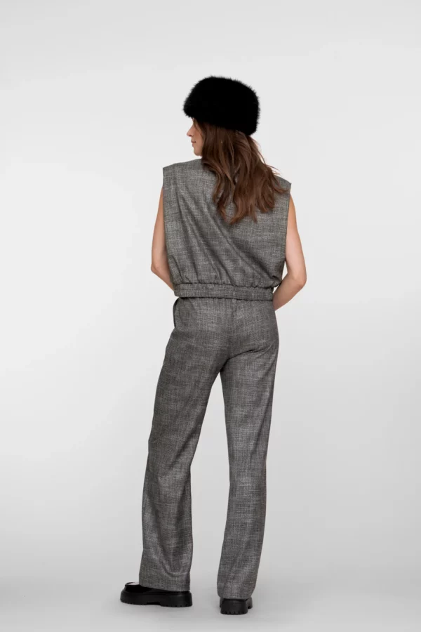 Pantalon à carreaux Geisha femme – Image 2