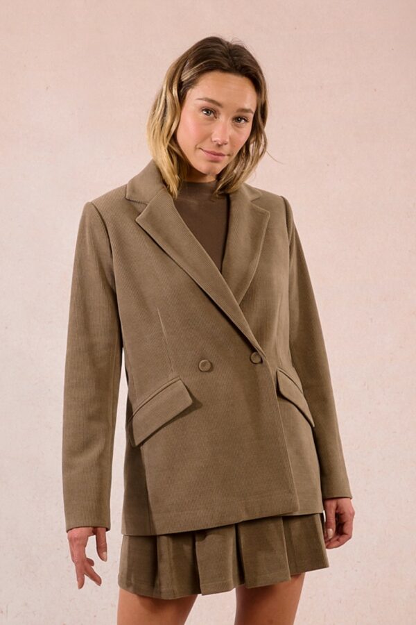 Blazer en velours
