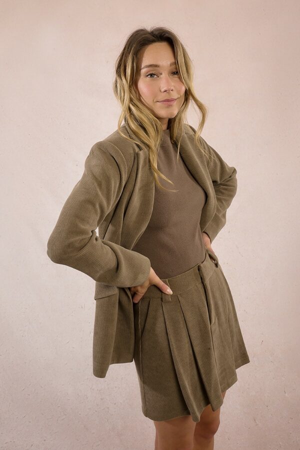 Blazer en velours – Image 2