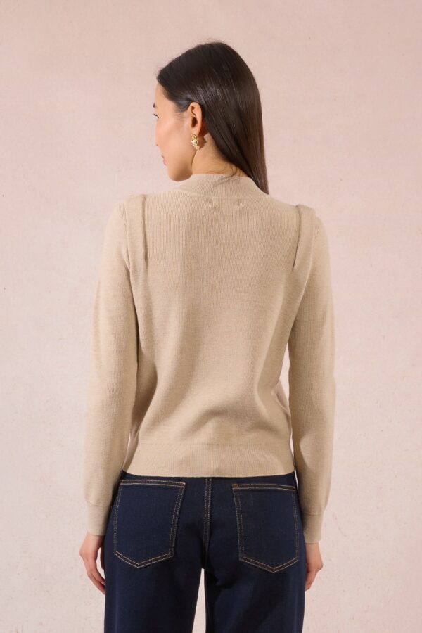 Pull fin à épaulettes – Image 3