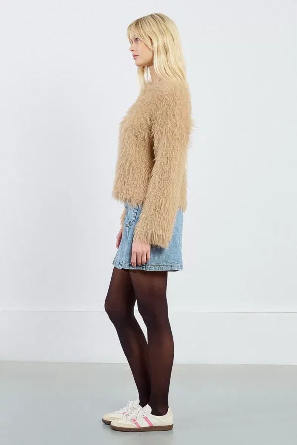 Pull large en maille texturée – Image 3