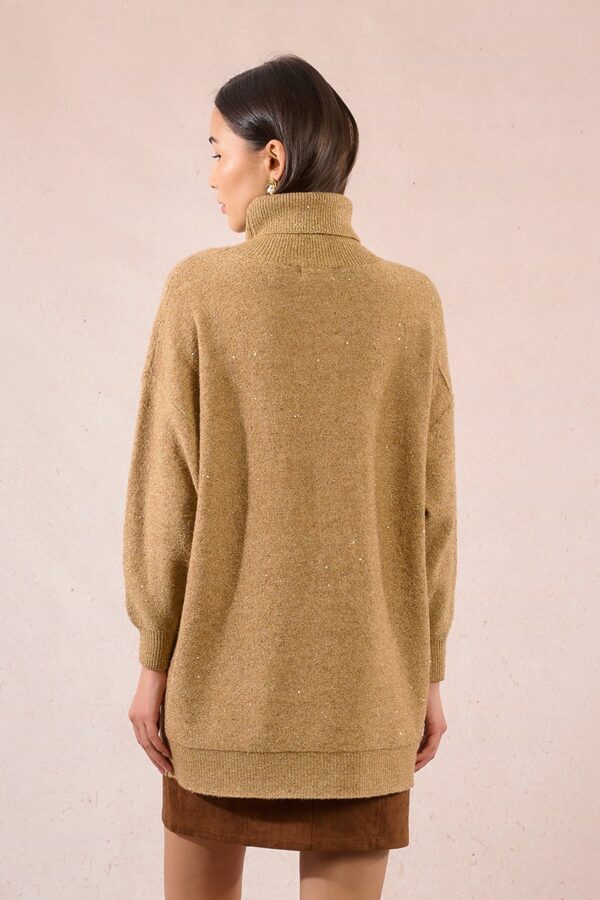 Pull oversize en maille et sequins – Image 3