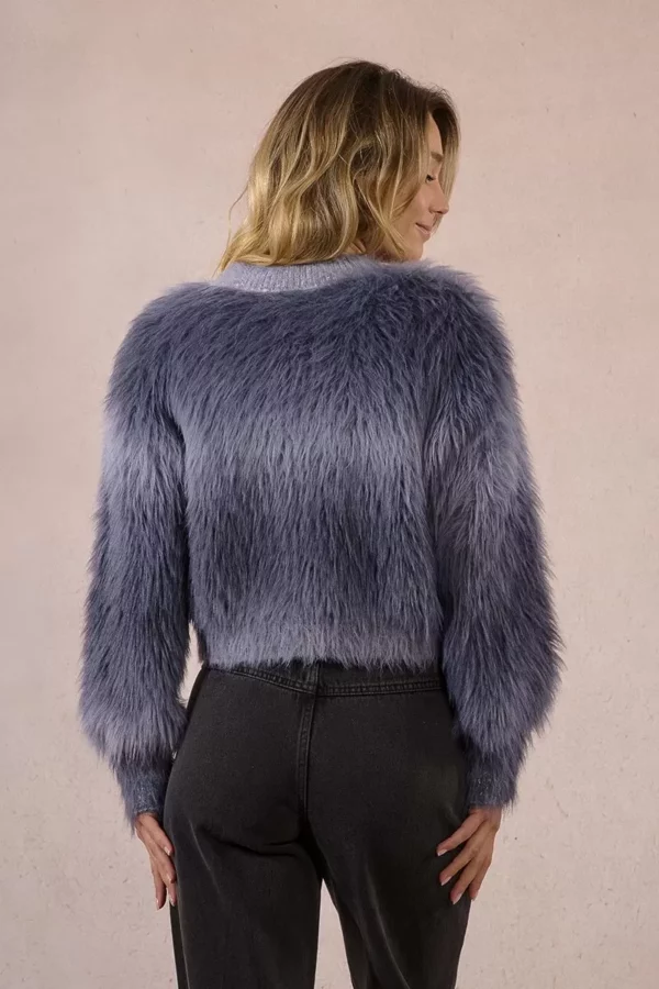Pull Tie-Dye en maille brossée – Image 5