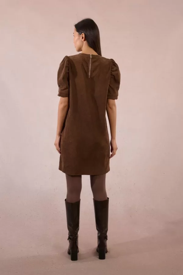 Robe droite, manche gigot – Image 3