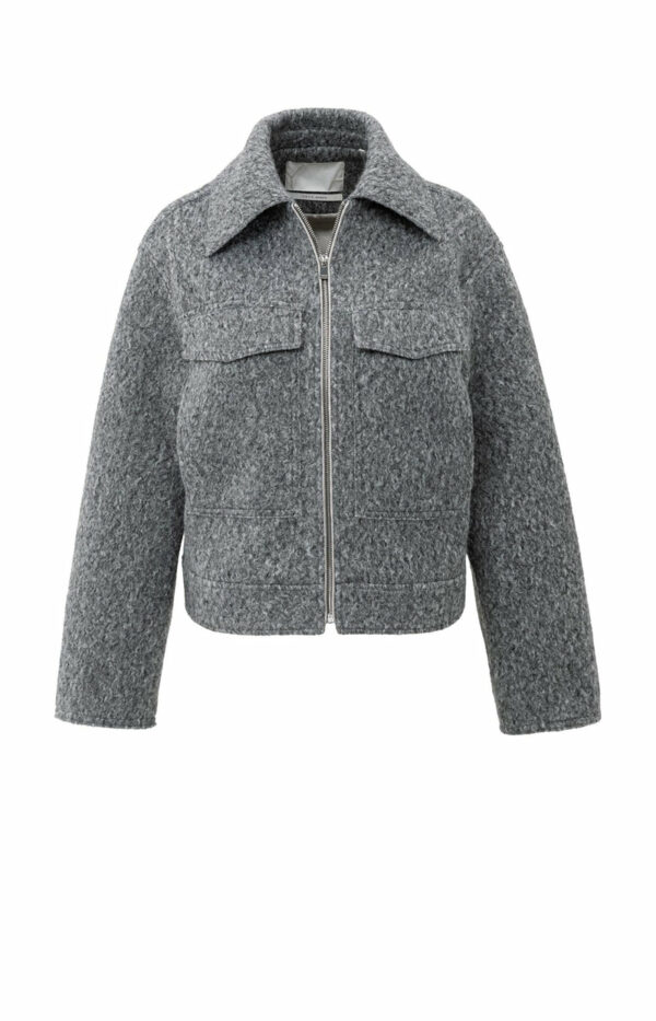 Veste courte en maille bouclée – Image 5