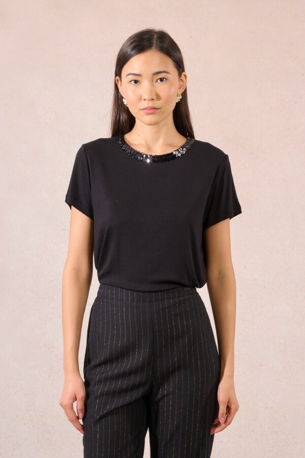 T-shirt droit -Manches courtes