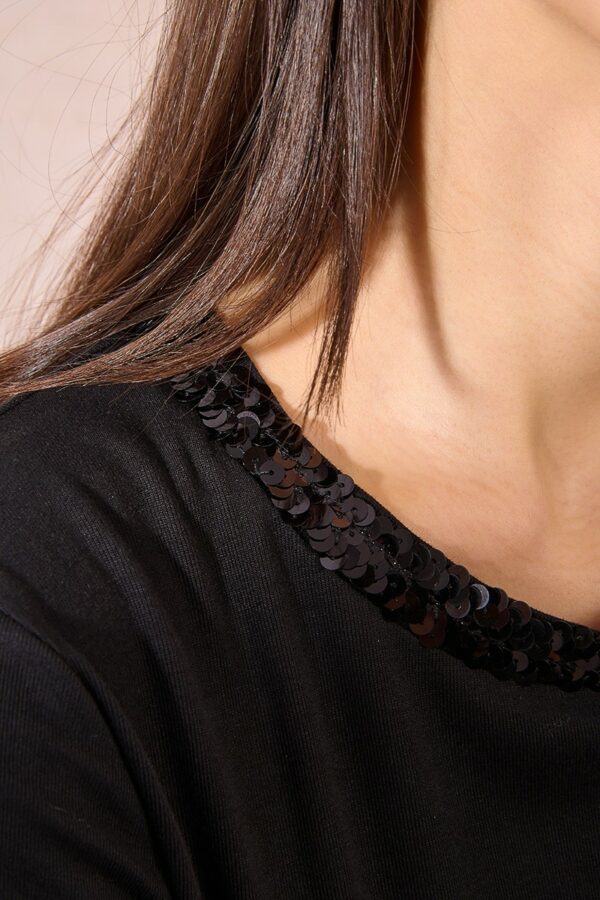 T-shirt droit -Manches courtes – Image 4
