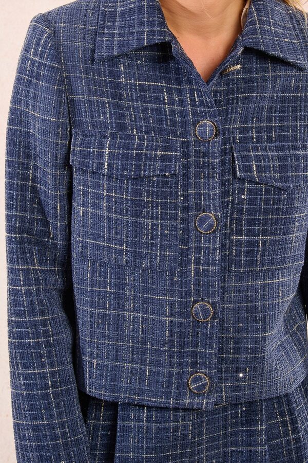 Veste courte en tweed – Image 2