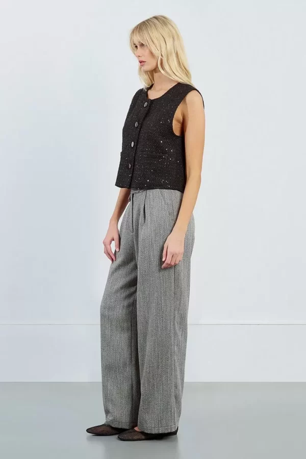 Veston en tweed et strass – Image 3