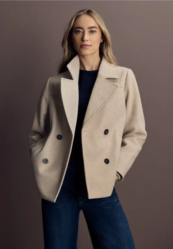 Manteau caban avec partie matelassée amovible – Image 3