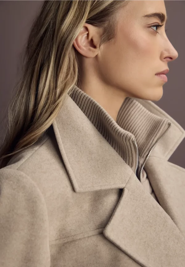 Manteau caban avec partie matelassée amovible – Image 2