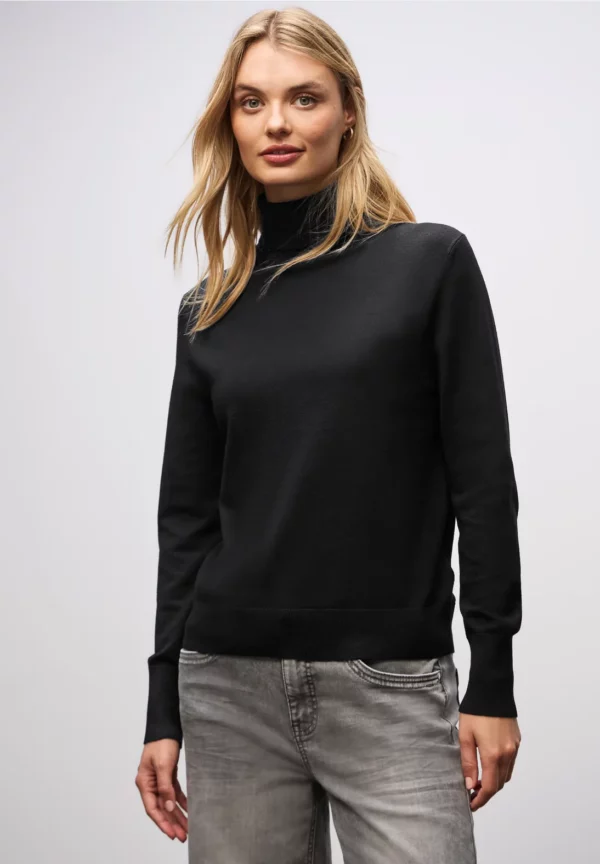 Pull à col roulé