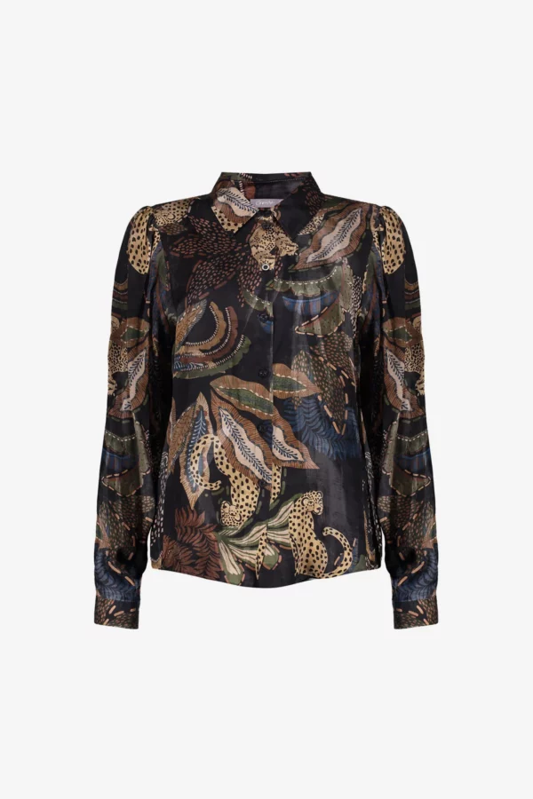 Blouse à imprimé animalier – Image 3