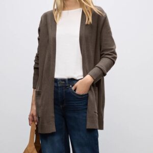 Cardigan cosy ouvert
