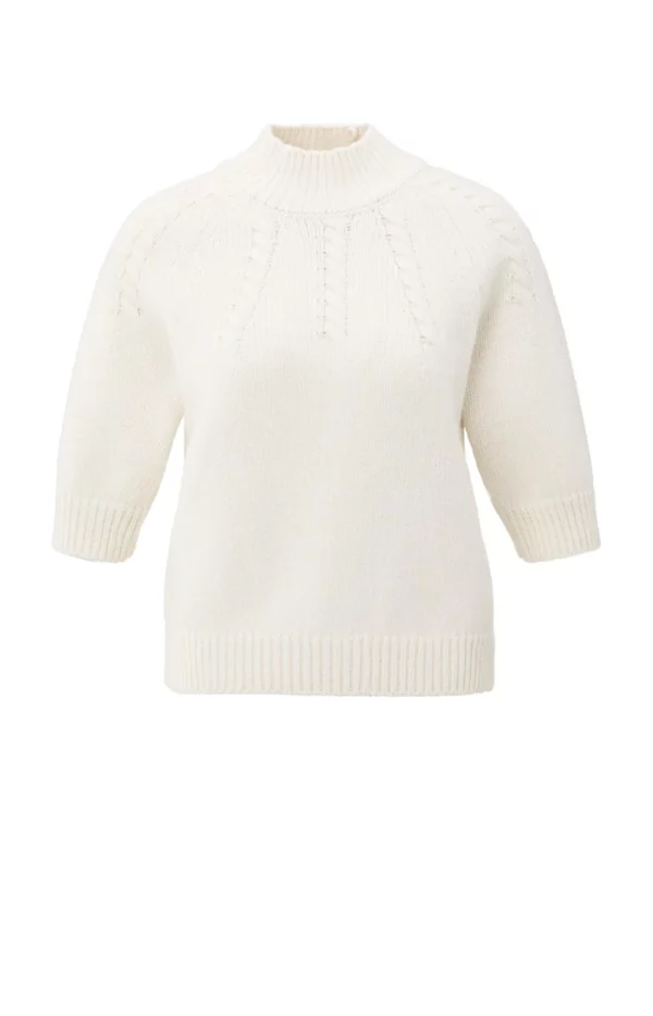 Pull torsadé et demi-manches – Image 3