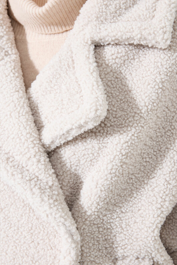 Veste Teddy oversize – Image 3
