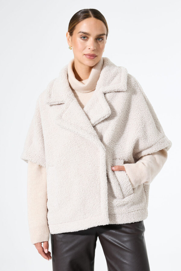 Veste Teddy oversize – Image 2