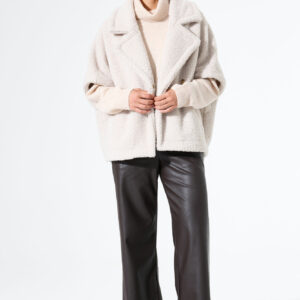 Veste Teddy oversize
