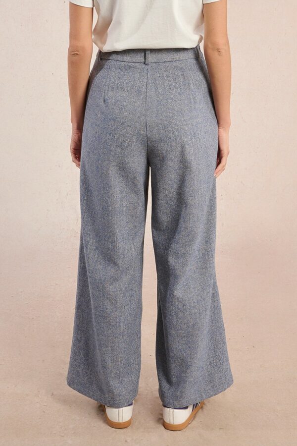 Pantalon large en lainage – Image 2