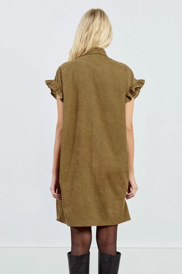 Robe chemise à fronces – Image 2