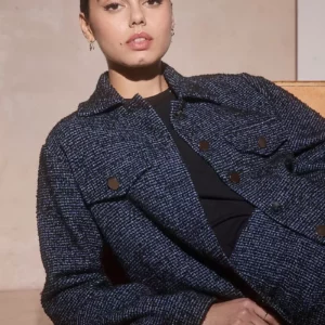Veste structuréé tweed