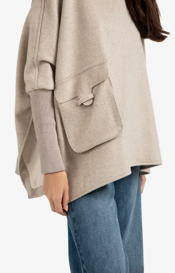 Poncho beige – Image 2